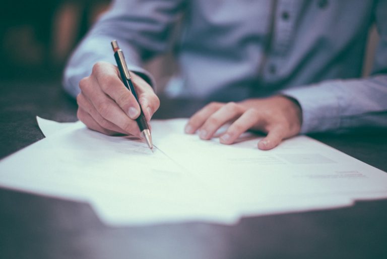 Car battery purchase paperwork